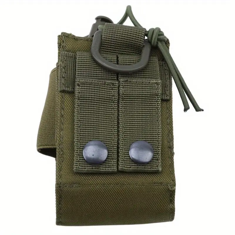 Tactical Radio Pouch Hunting Walkie Talkie Holder Interphone Hanging Bag Military Molle Nylon Magazine Pouch Pocket