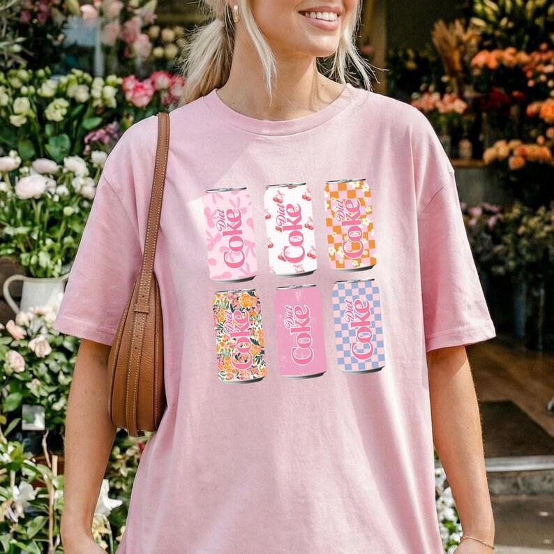 Comfort Colors Diet Coke Lover Shirt, Pass Me A Fridge Cig Tee, Funny Soda Graphic T-Shirt, Retro Soft Drink Lover Shirt, Trendy Humor Tee