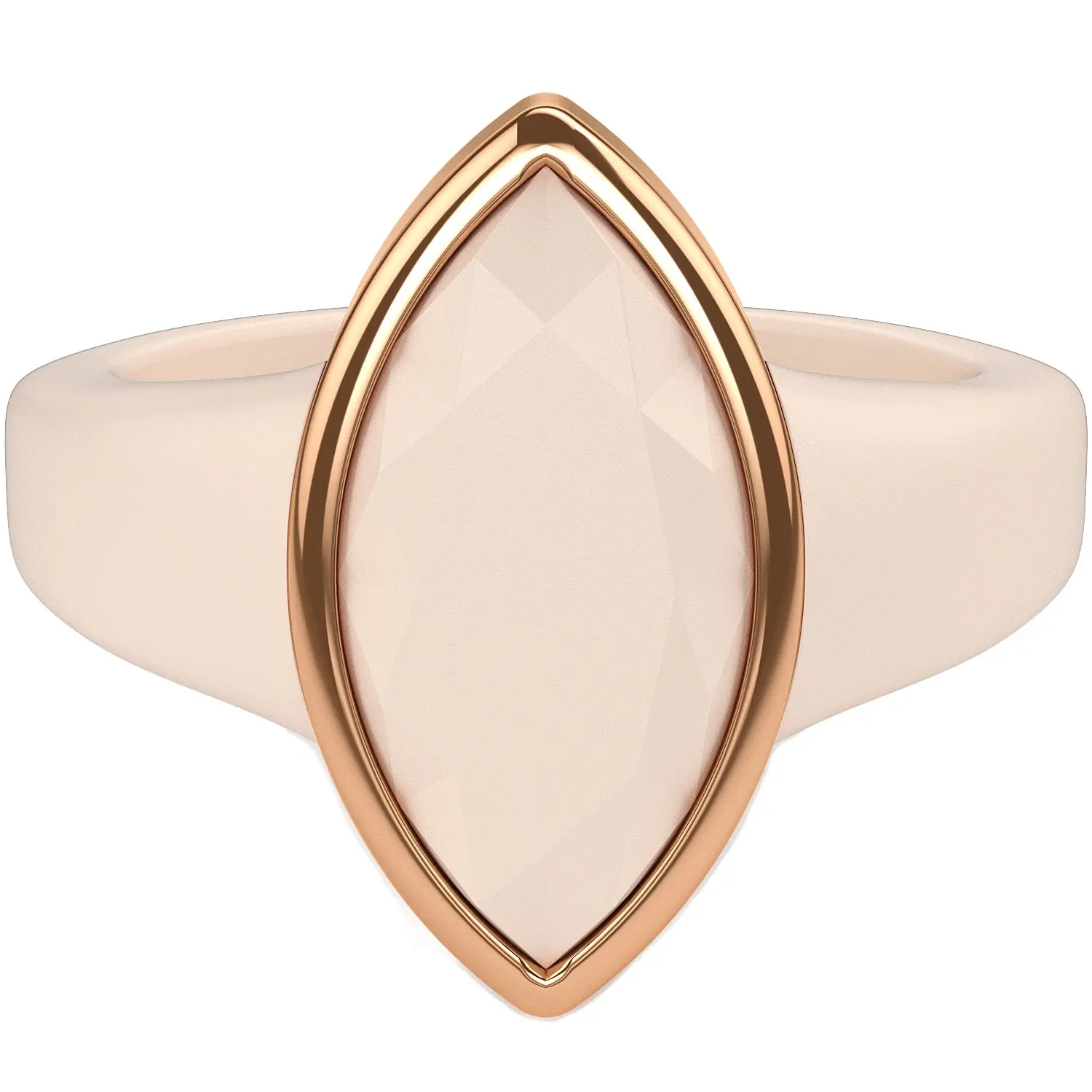 Marquise Collection  - Silicone Rings for Women with Metal Frame - Patent Pending Design