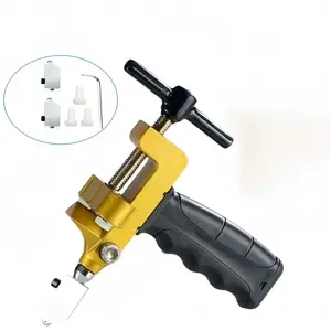 Glass Tile Cutting Tool, Handheld Hard Alloy Tile Cutter, DIY Kit for 3-15mm Tiles, Glass, Mirrors, Home Use, Precision Cutting Equipment, Tile Cutter Tools