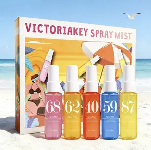 Summer Limited-Edition Brazilian Fragrance Mist Set, Natural & Fresh Scent, Ideal for Travel, Home & Office, Perfect Holiday Gift Perfume Gift Sets Spray