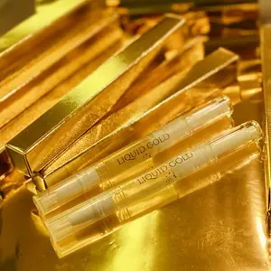 Liquid Gold For Nails - Promotes Nail Growth, Moisture & Strength Comfort | All-Natural |  Moisturizer | Handmade in USA   Argan Oil Nail Care