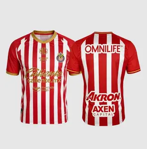 Chivas 2026/27 Home Soccer Jersey | Red Football Shirt Short Sleeve Fan Edition No Number