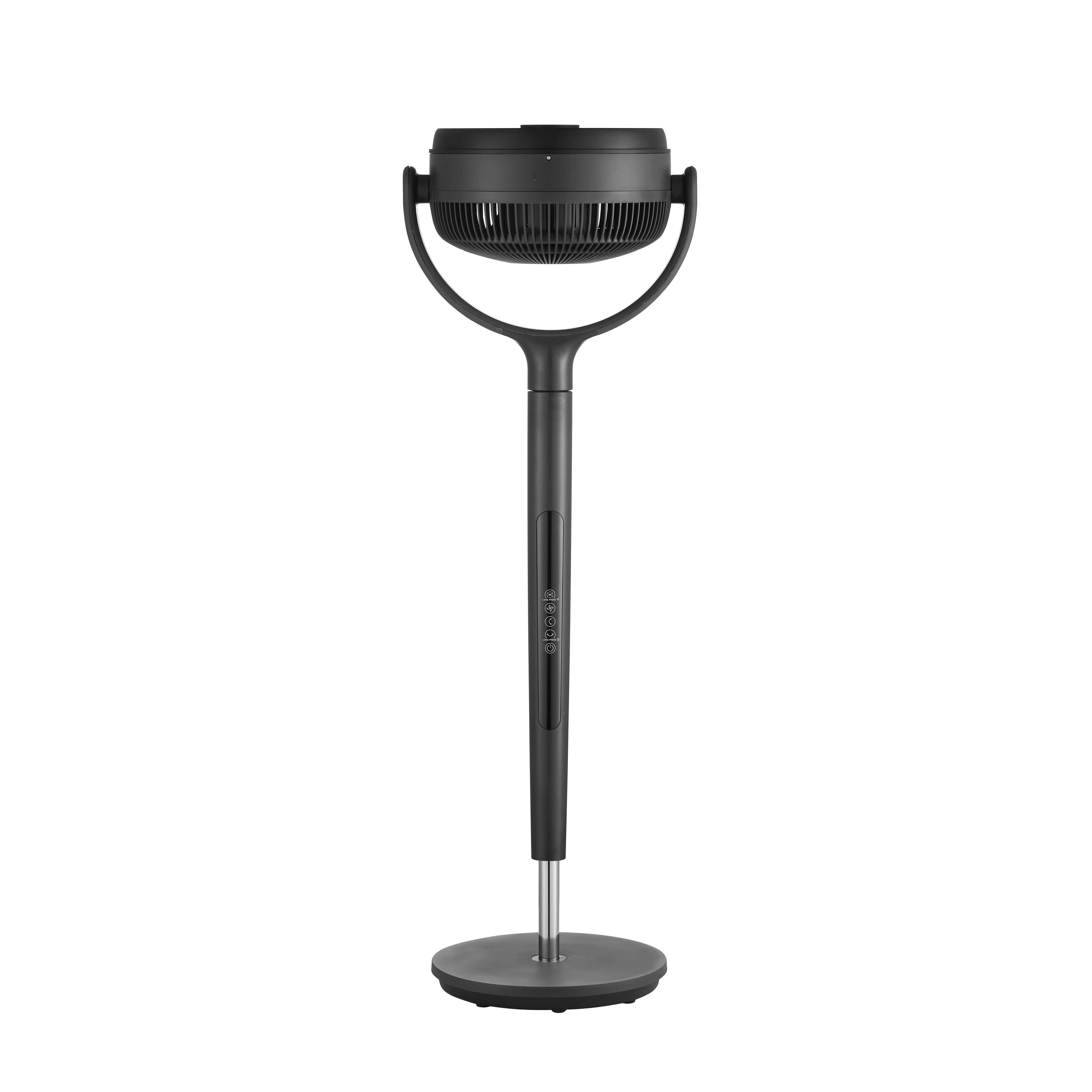 Like New Midea Smart Stand Air Circulator Fan with SmartHome App Control | 12 Precise Speed Settings & 4 Versatile Modes | High-Performance Floor Fan with Remote for Home Cooling | Intelligent Airflow Technology for Bedroom and Living Room