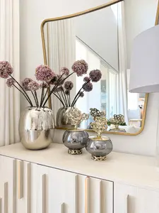 Gold Decorative Glass Jar