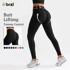 BRXL BrxlGrit Lycra Fabric Workout Leggings for Women Butt Lifting Squat Proof Tummy Control High Waist Seamless Gym Running Leggings  #Parati #GymWorkout #TikTokMadeMeBuyIt #outdoorfun#warmupforholiday#tiktokmademebuyit