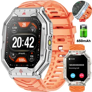 2.10-Inch Smartwatch, Answer/make Calls, Fitness Tracker, Pedometer-Calorie Monitor, Multiple Sports Modes, Waterproof Unisex Watch