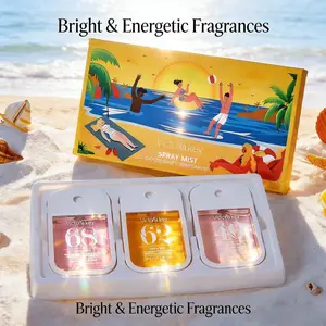 Valentine's Day Gift for Her, Victoria Key Alcohol-Free Floral Scents Perfume Card, No.4 & No.6 Scent Mists, Long-Lasting Floral Fruity Fragrance, Purse-Size Romance