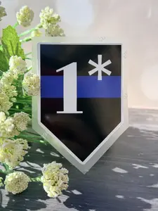 One Asterisk Sticker - Police Sticker