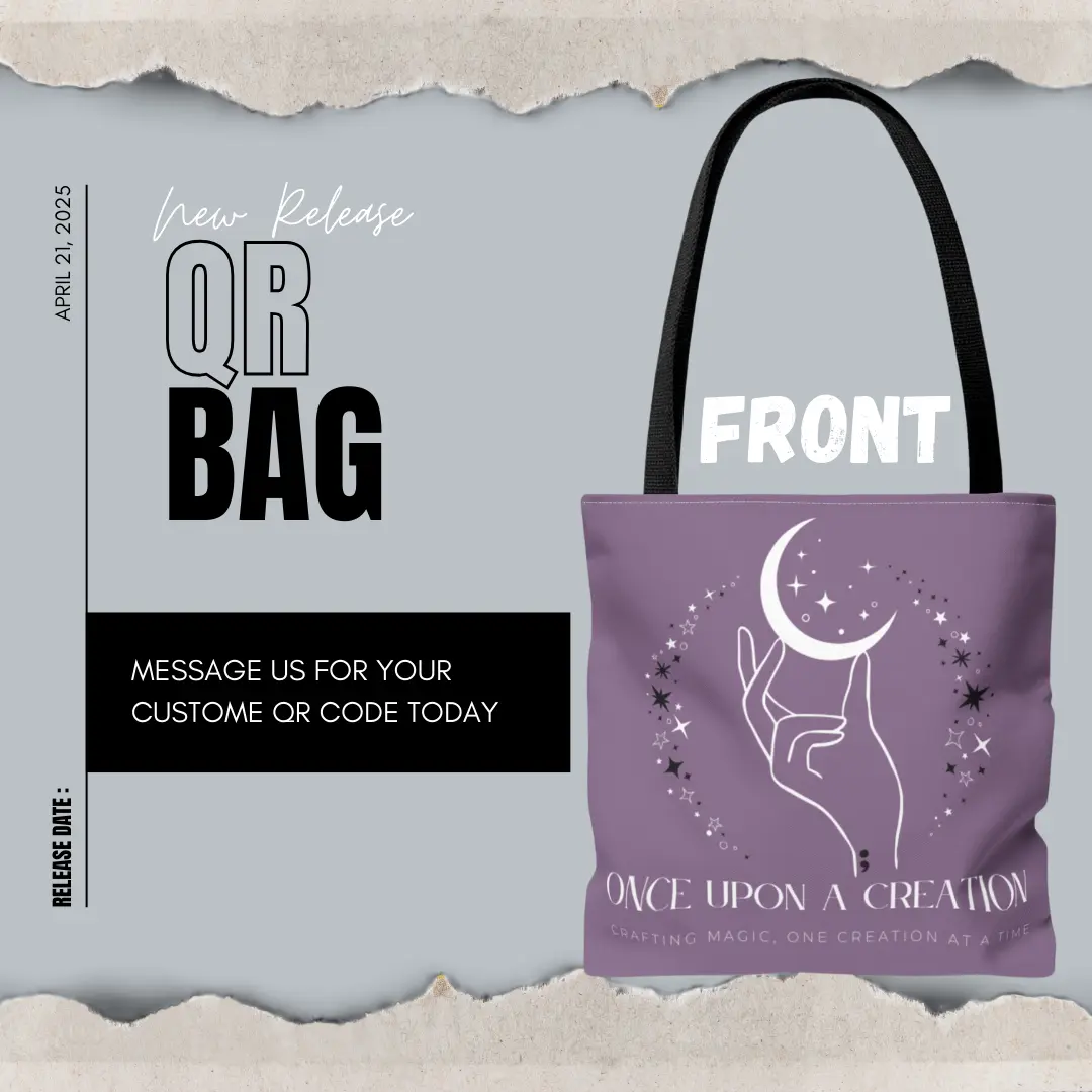 Smart QR Tote Bag – Scan to Reveal