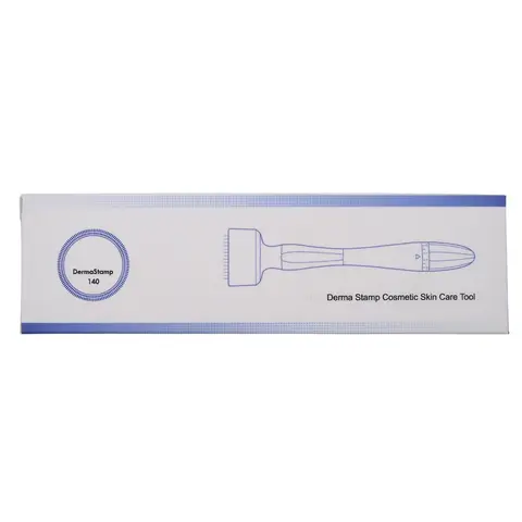 Titanium Derma Roller Alternative Derma Stamp | Skincare Tool | Facial Care Tool | 0.25mm | For Face | Men & Women Beard Hair