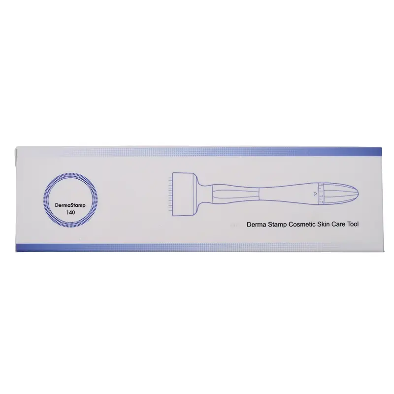 Titanium Derma Roller Alternative Derma Stamp | Skincare Tool | Facial Care Tool | 0.25mm | For Face | Men & Women Beard Hair
