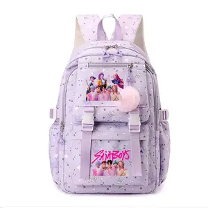 2026 New Witch Hunters School Bag Large Capacity Computer Bag Movie Print Backpack Campus School Bag