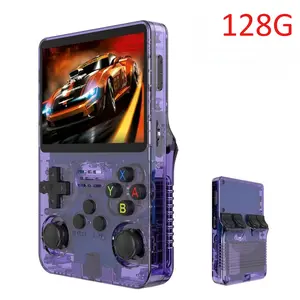 128G Retro Handheld Game Console R36S open source for Kids & Adults - Portable Gaming Portable Game Player for Christmas, Thanksgiving, Holiday Gift