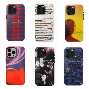 Cocteau T-wins Band Phone Case Dream Pop Style Phone Case Compatible for iPhone 17Promax 16 15 14 13 12 11 and for Samsung S21-S25 Perfect Gift for Music Fans Her/Him