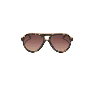 DIFF EYEWEAR Tosca III Sunglasses in Espresso Tort & Brown Gradient Polarized