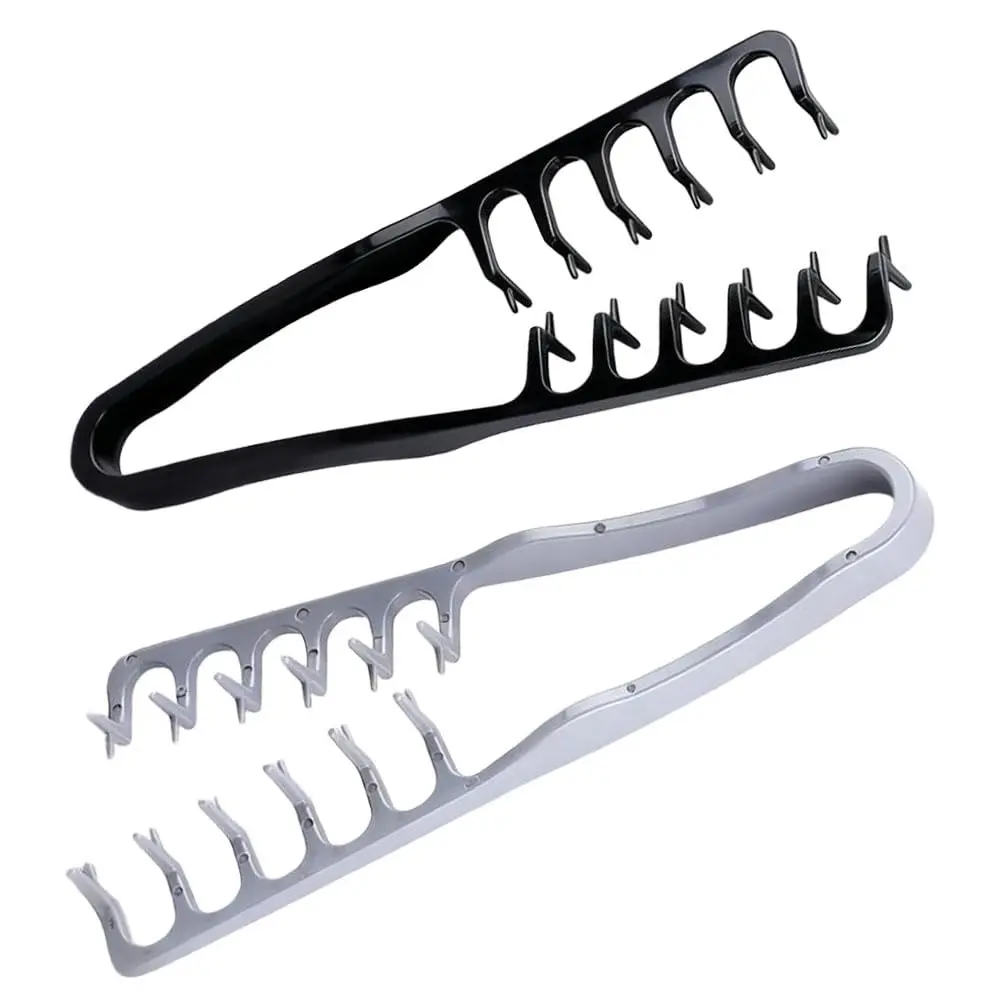 2pcs Voluminous wide-toothed hair comb Men's fluffy texture, ABS plastic with textured grip