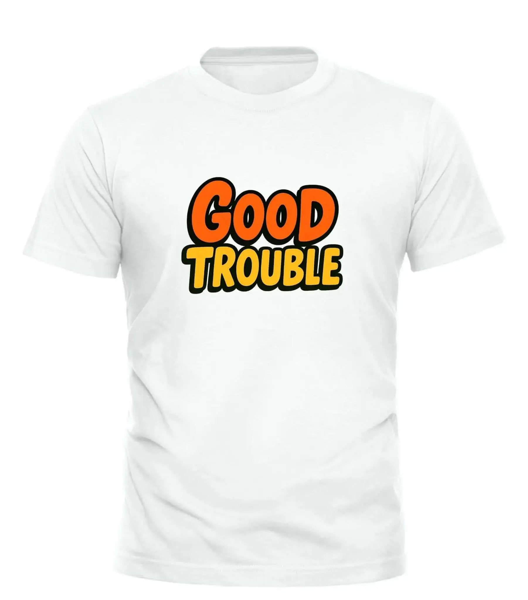 Good Trouble T-Shirt Signature Orange - Join the Movement