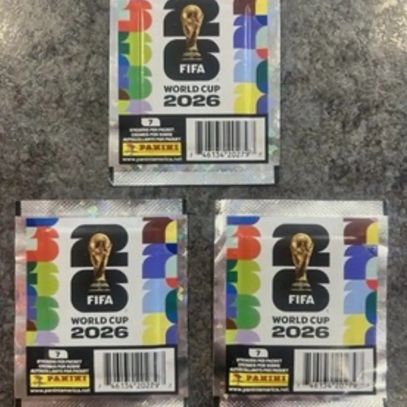 Official FIFA World Cup 2026 Sticker Collection, 3-Pack Collectible Stickers for Entertainment Enthusiasts