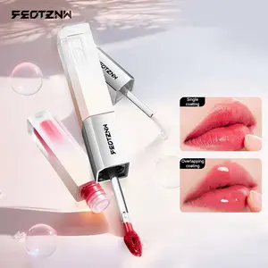 FEOTZNW Double-Ended Lip Glaze Lipstick & Lip Gloss Dual-Purpose Water-Gloss Matte Special Colors Lip Plumper Gloss Tint Lipgloss Makeup Cosmetic lip gloss lip stains lip products