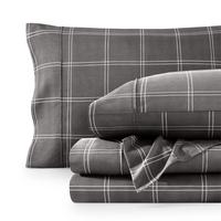 Modern Plaid - Grey/White