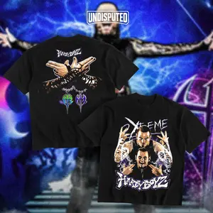 UNDISPUTED The Hardy Boyz 2Xtreme Heavy Cotton UFC T-shirt MMA Fight Night Shirt Fan Apparel Classic Pump Cover Oversized Gift For Fans DTG Printed