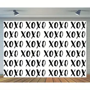 Valentine'S Day Backdrop XOXO Valentines Day Photography Background Valentine'S Day Backdrops for Photography men women Valentines Day Photo Backdrop Birthday Party Decorations