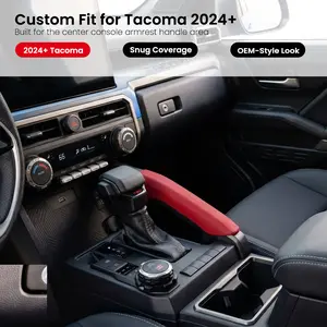 Tacoma Center Console Grab Handle Cover Silicone Interior Cover Trim for Toyota