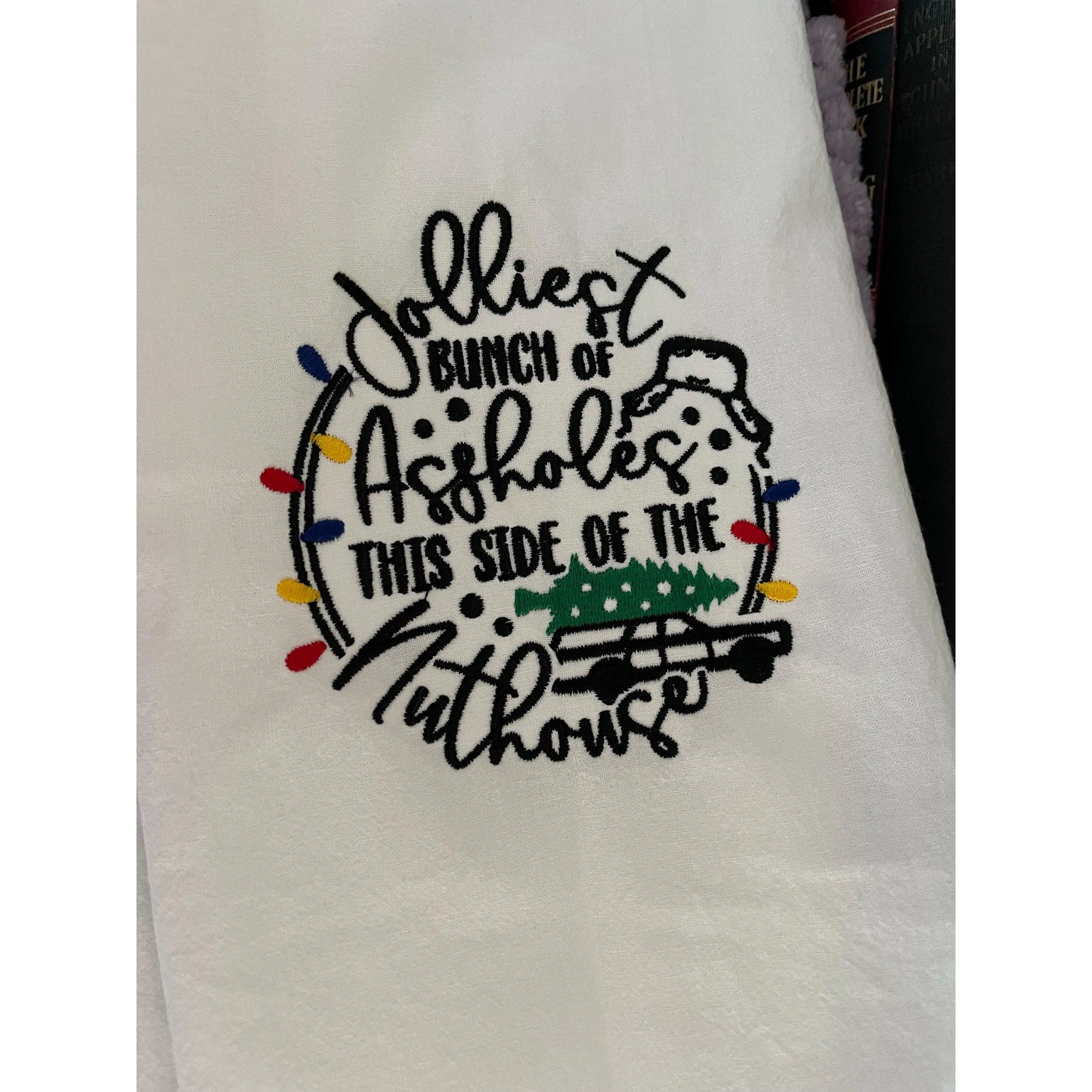 Funny Christmas towels 18"x28"