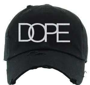 Dope Typography Vintage Baseball Cap