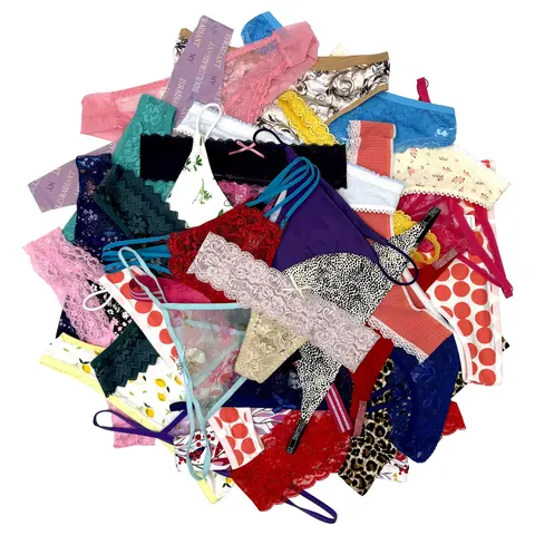 Underwear for Women 12/24 Pack Variety of G-String T-Back Thong Panties Tanga