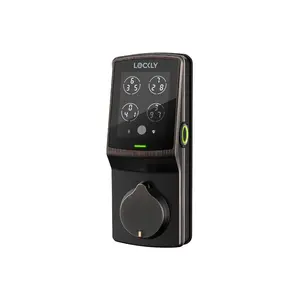 Lockly PGD728F Secure Plus Deadbolt - Biometric Fingerprint Digital Keypad Lock, Electronic Security Door Lock with App Control