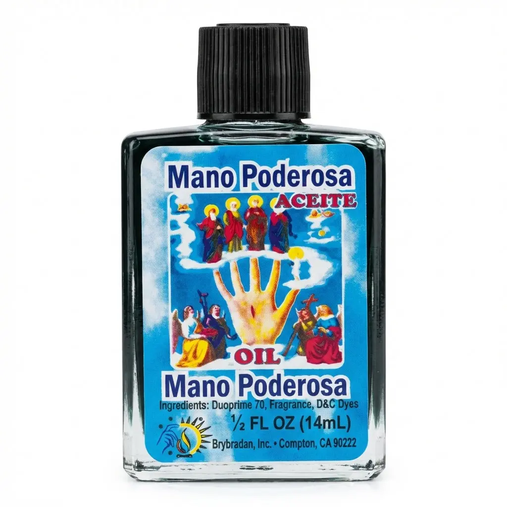 Mano Poderosa Helping Hand Oil — 4 Dram Divine Assistance Ritual Fragrance Oil