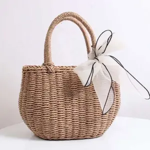 Straw Beach Bag