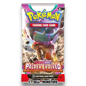 Pokémon TCG Paldea Evolved Booster Packs Scarlet & Violet