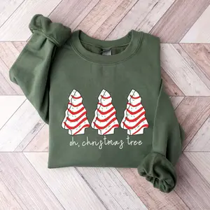 Oh Christmas Tree Sweatshirt,Funny Christmas Sweatshirt,Christmas Cake Sweater,Christmas Hoodie,Women's Christmas Sweatshirt,Christmas Gift, Christmas Shirts, Christmas Gift Ideas