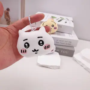 Squeaky Pendant Chiikawa Self-deprecating Bear Doll Plush Usaqiji Ikawa Bag Keychain Pendant