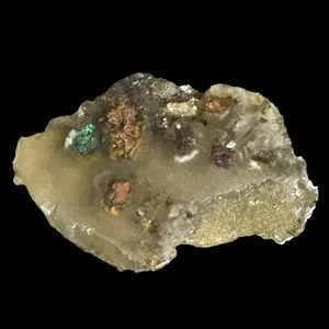 100% Authentic Native Copper Chrysocolla Specimen from Indonesia