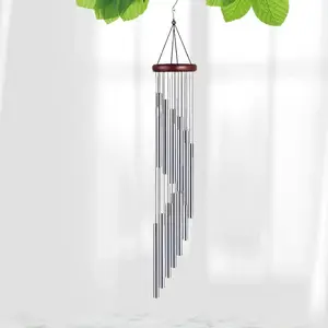 Retro Metal Personalized Wind Chime with A High-end Feel, Rotating Wind Chime That Rises Step By Step, Aluminum Tube Tuned Wind Chime