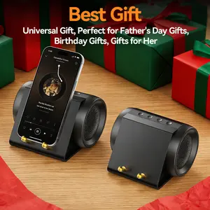 Dual Mode Bluetooth Speaker Induction Sound Amplifier Portable HiFi Wireless Speaker USB-C Rechargeable