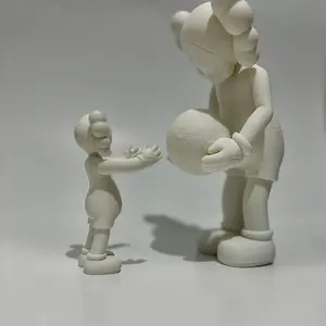 Kaws Inspired "The Promise" 10 Inches Tall Display Art Home Decor White statue