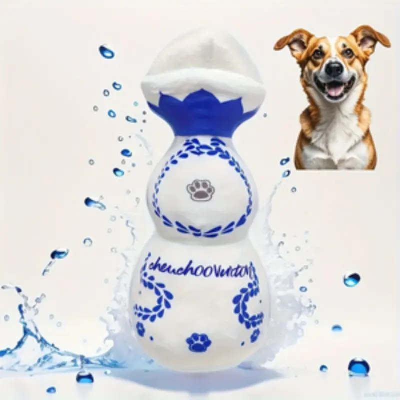Funny Dog Toy with Squeaker, Plush Dog Toy for All Sizes, Great 21st Birthday Gift, Durable Chew Polyester Fabric Design