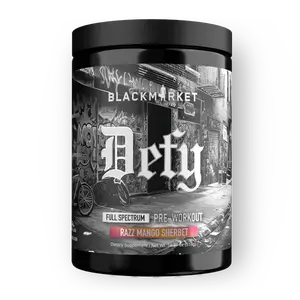 Blackmarket Labs DEFY Full Spectrum Pre- Workout Vitamin Supplement Healthcare Vitamin Fitness Dietary Transparent Powder pre workout