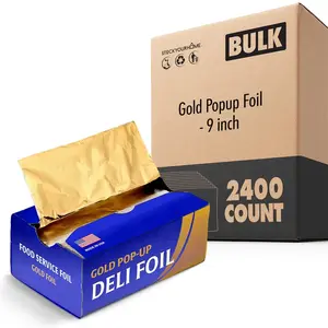 Gold Popup Foil - 9 inch 2400 Pack