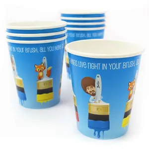 Bob Ross and Friends Party Cups (8 Pack) cups