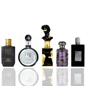 raghba for men + fakhar lattafa man + his confession + habik man + ameer al arab black -- 5 piece bundle