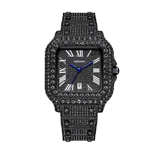 2026 Luxury Iced Out Watch for Men & Women | Unisex Full Diamond Quartz Watch | Super Shiny Gift for Business Events, Banquets, Valentine’s Day, Anniversaries and Christmas