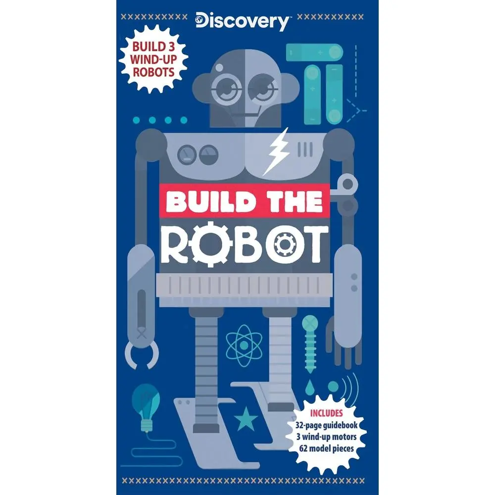 Used Robot Building Kit - Discovery Mindblown Build-Your-Own Robot Models by Steve Parker (Educational School & Office Supply)