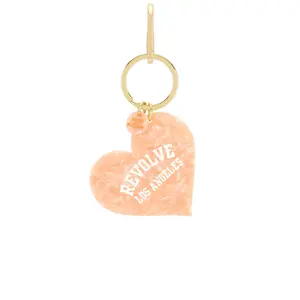 Solar Eclipse x Revolve Hand-Painted Los Angeles Collegiate Heart Bag Charm + Keychain