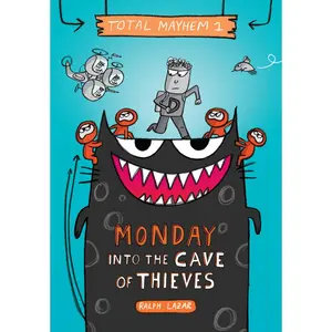 USED-Monday - Into the Cave of Thieves (Total Mayhem #1): Volume 1 by Lazar, Ralph (Library Binding)